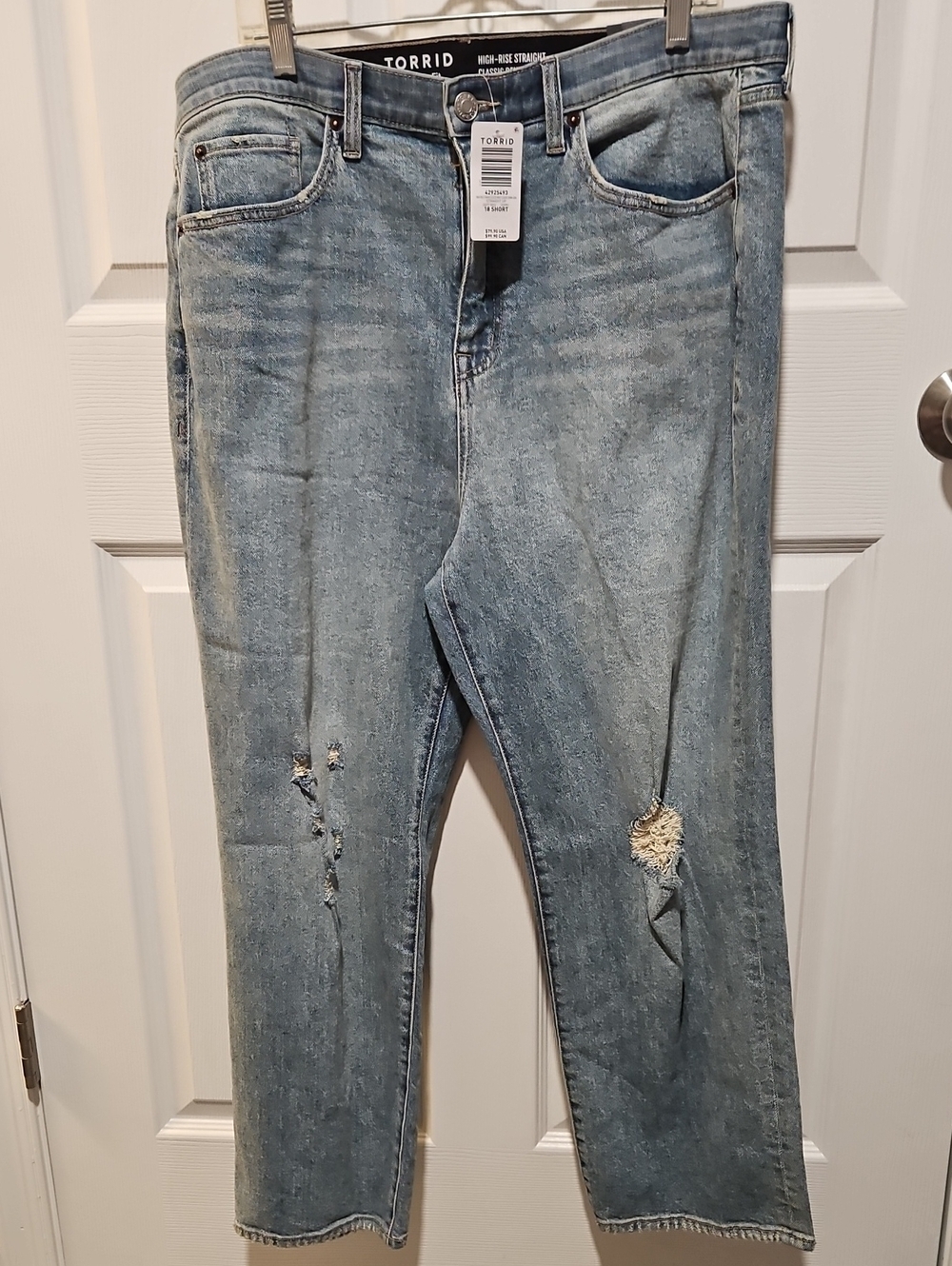 torrid Light Blue High-Rise Classic Denim Jeans